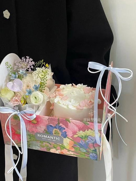 艺术家蛋糕花盒（2个/包）蓝色/ 粉色 商品图3