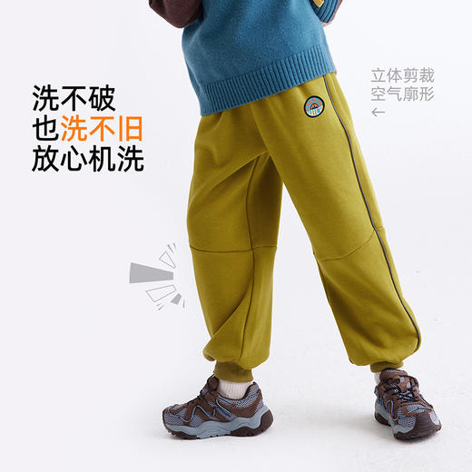 【咕噜日记】儿童撞色线休闲卫裤 PQK2418 商品图4