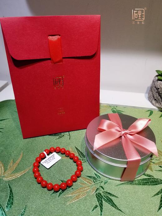 天然朱砂圆珠手链(8mm) 商品图6