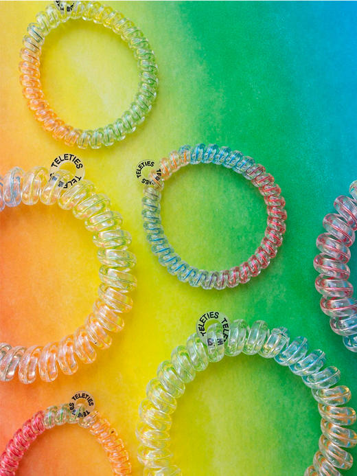 【TELETIES】遇见彩虹TT圈发饰 M/L 商品图4