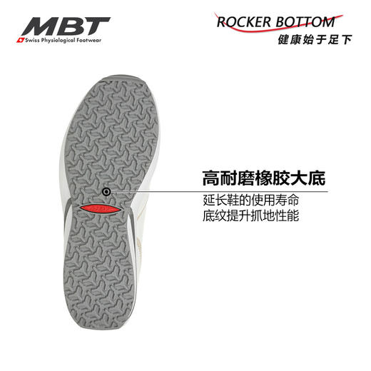 MBT足健康鞋女厚底经典休闲鞋 纠正走路姿势 足弓支撑 皮质FUMA 商品图4