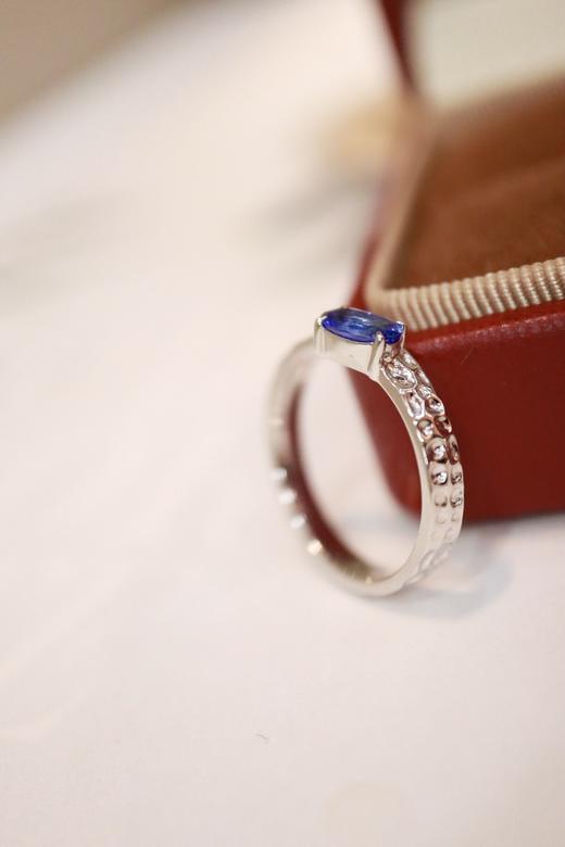 0.58ct 蓝宝石戒指 商品图1