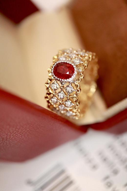 1.12ct 红宝石戒指 商品图0