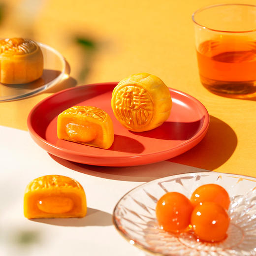 【直播】香港美心流心奶黄月饼礼盒360g/盒  2024新款广式中秋礼品 商品图4