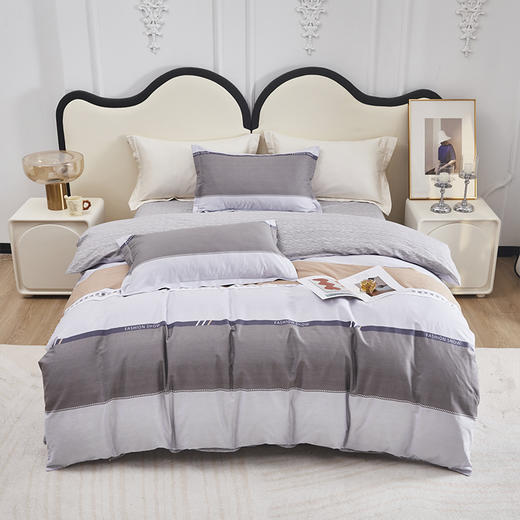 红蜻蜓时尚全棉四件套-典雅人生 HQT-1040 商品图1