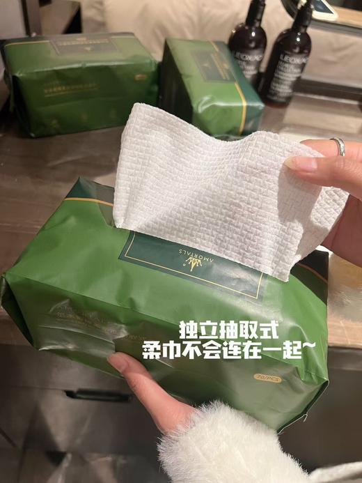 正品授权纯棉尔木萄抽取式洗脸巾 商品图2