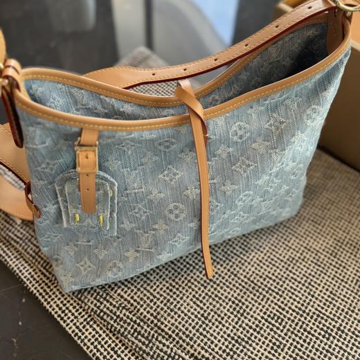 海扣！LV|六月新款浅色丹宁牛仔Carryall（送全套包装）顺丰包邮 商品图10