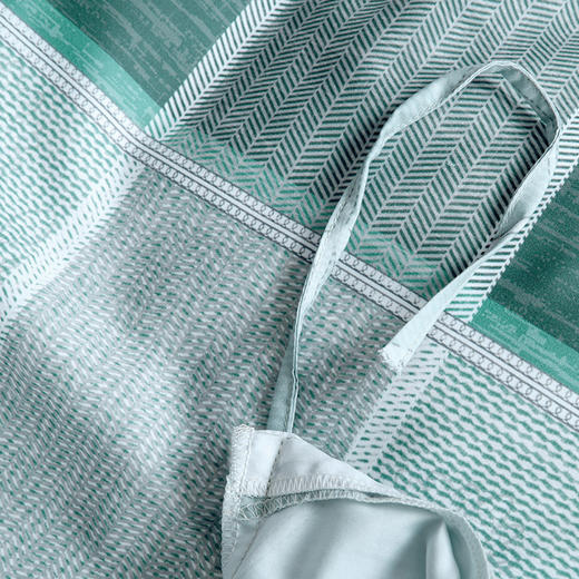 水星家纺林间溢彩全涤磨毛抗菌四件套200*230cm【分仓直发，72小时发货，周末节假日不发货】 商品图3