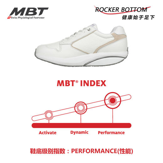 MBT足健康鞋女厚底经典休闲鞋 纠正走路姿势 足弓支撑 皮质FUMA 商品图5