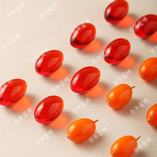 s【优选】百年溪域沙棘果油凝胶糖果78g/瓶 商品图5