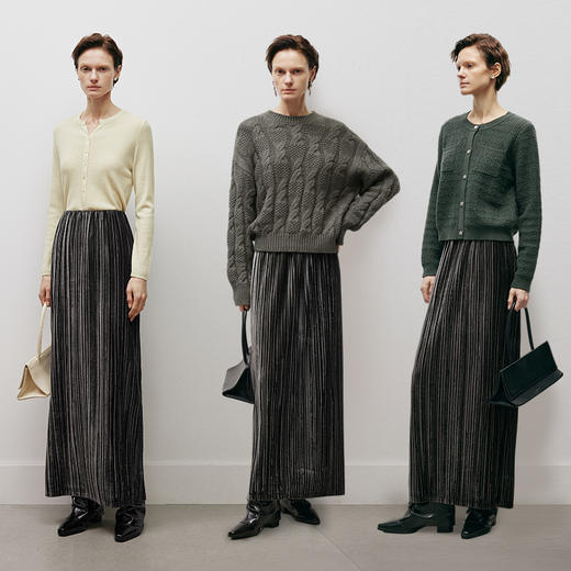 【商场同款】麦檬冬针织长裙5EA242161 商品图3