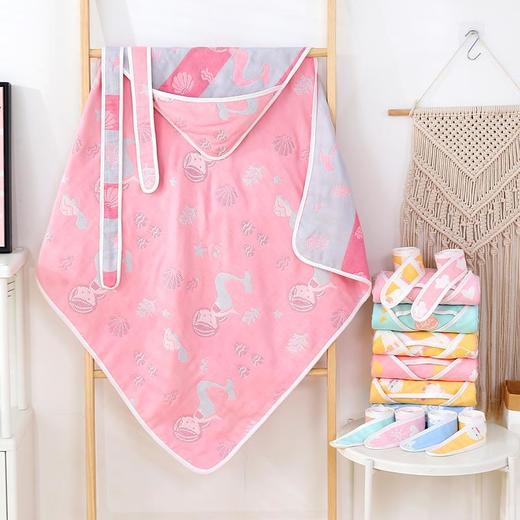 初生婴儿抱被产房包巾新生儿包被春秋棉纱布夏季薄款宝宝小被子 商品图2