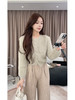 金蘑菇菇香氛貂貂 私服套组慵懒风貂貂毛衣真丝羊毛裤裤套装女 商品缩略图0