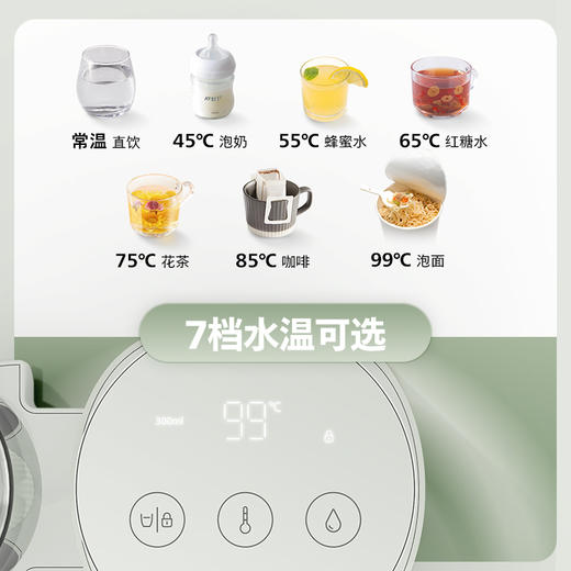 飞利浦（PHILIPS）即热式口袋饮水机迷你Mini旅行便携即热小型桌面速热烧水器ADD4844 商品图2
