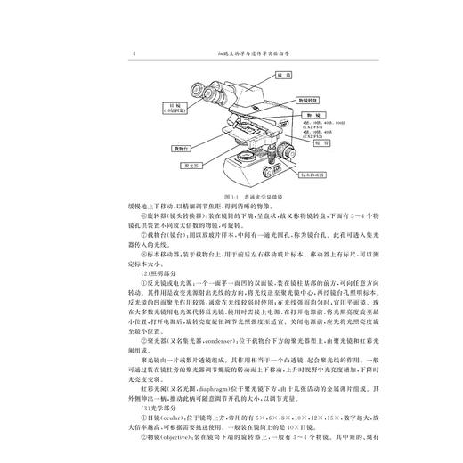 细胞生物学与遗传学实验指导/面向21世纪高等医药院校精品课程配套用书/梁万东 刘丹慧 杨纪峰  唐霄雯主编/浙江大学出版社 商品图2