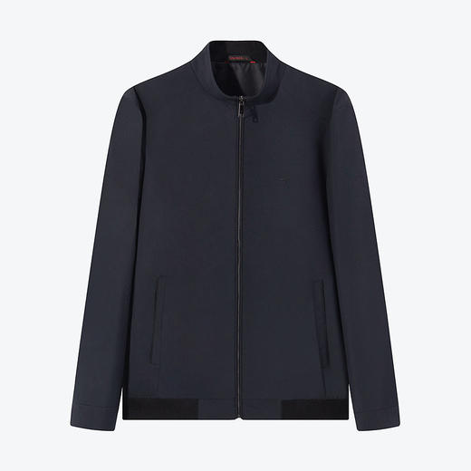 柒牌男装夹克男士2024春秋新款商务休闲干部装立领休闲茄克衫外套	126K70870 商品图4