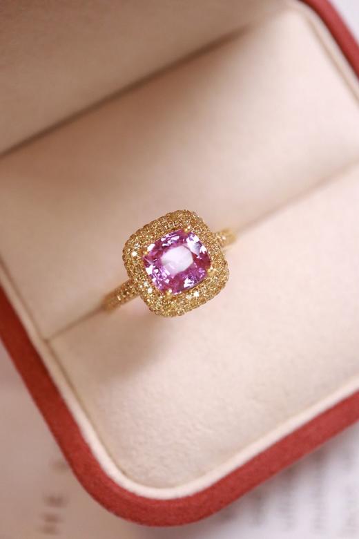 1.34ct 蓝宝石戒指 商品图4