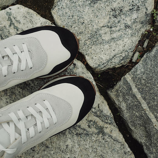 BIUCILI「海浪」原创设计师国潮户外阿甘鞋休闲增高女小白鞋运动 商品图3