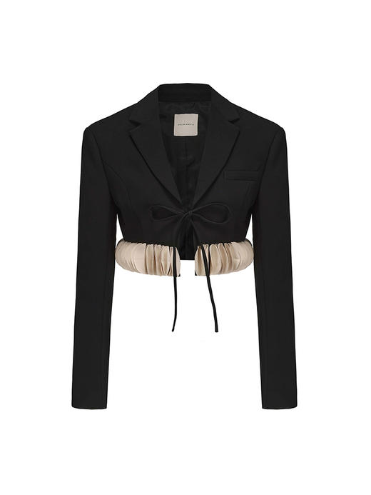 【玫瑰公爵】层叠圆片拼接造型短外套 商品图4