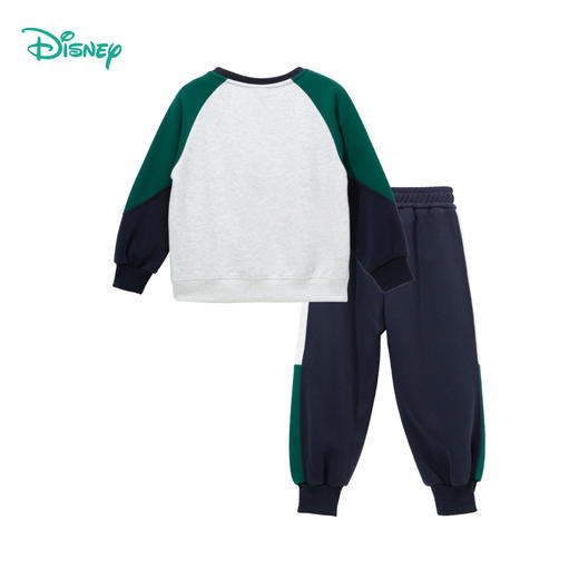 迪士尼宝宝（Disney Baby）童装男童套装潮酷米奇卫衣套装舒适保暖24年秋新品MQ115 商品图4