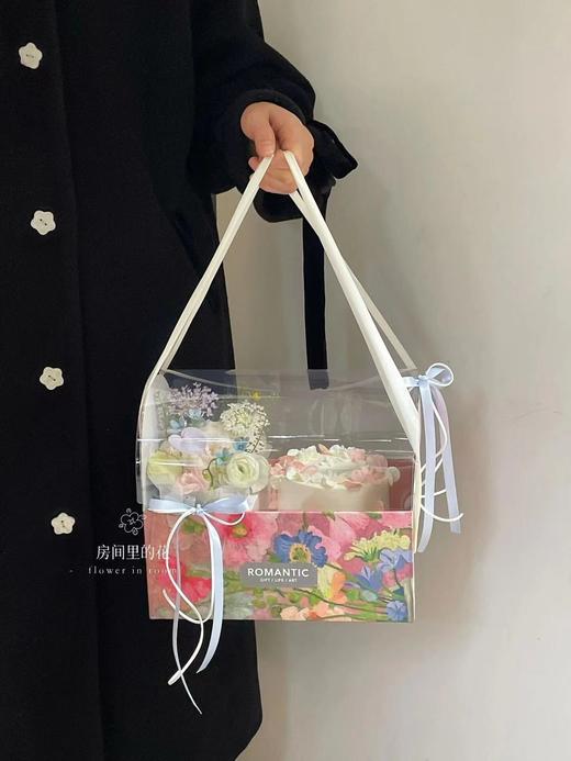 艺术家蛋糕花盒（2个/包）蓝色/ 粉色 商品图4