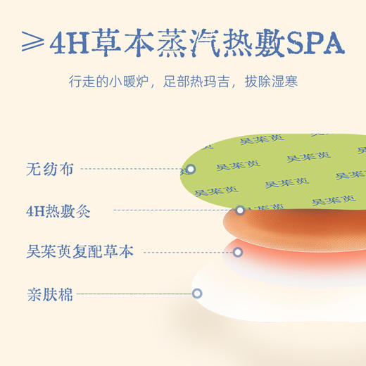 【真不二】吴茱萸系列新品透骨草足贴（5对/盒） 商品图2