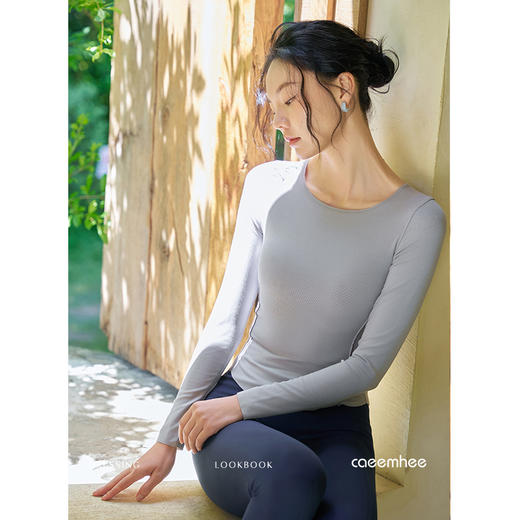 卡益加绒长袖	KR05121 不可插胸垫 商品图3