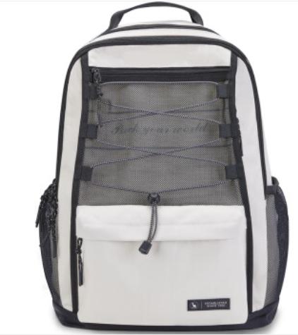 爱华仕 OCB4712 双肩包 大容量英寸 灰色 商品图0