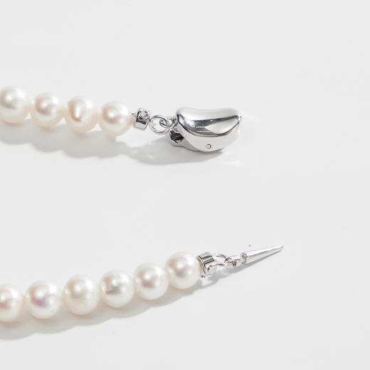 礼兰 天山雪(彩玲)S925银淡水珍珠项链5.6mm 商品图3