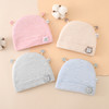 初生婴儿帽子保暖春秋季可爱超萌胎帽新生婴幼儿0到6月宝宝套头帽 商品缩略图3