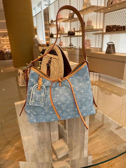 海扣！LV|六月新款浅色丹宁牛仔Carryall（送全套包装）顺丰包邮 商品图7