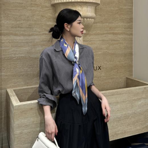 「为你读诗」“如逢花开·唯有牡丹真国色” 100%桑蚕丝巾（礼盒装） 商品图7