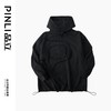 PINLI品立秋季新款流苏连帽套头卫衣男潮牌宽松休闲帽衫上衣B243109022 商品缩略图6