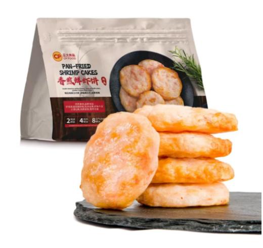 【周五自提】山姆 香煎鲜虾饼825g 商品图0