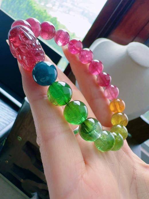 35.4g 10mm 碧玺手链 商品图7