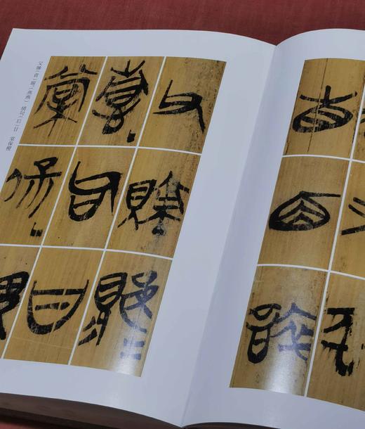 《战国竹简书法艺术》，8开，布面精装，濮茅左著，铜版彩印，中西书局2020年一版一印，定价680，售价258元。品95成。 商品图6