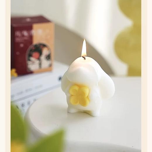 敦煌【兔来运转兔子香薰蜡烛】中秋节兔子香薰可爱设计感伴手礼 商品图1