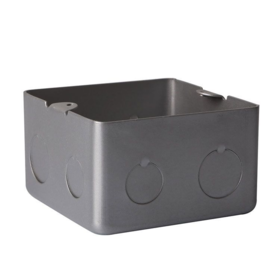 地弹插暗盒(银)