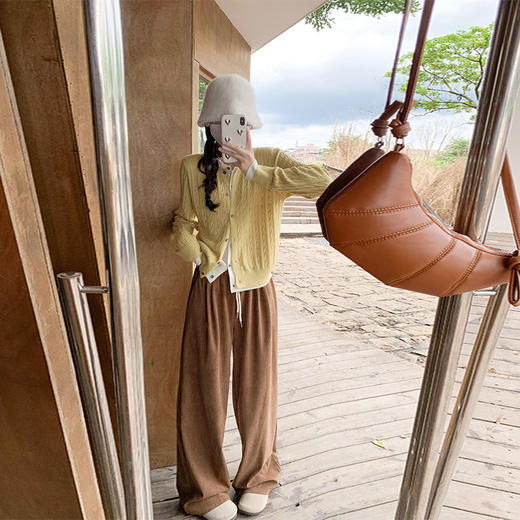 <曾小咸推荐>现货秒杀 ！微信超特价！韩系假两件毛织开衫 日常199.99 立减110 秒杀89.99！！加绒休闲裤 秒杀89.99！ 休闲裤（不加绒） 秒杀79.99！ 商品图3