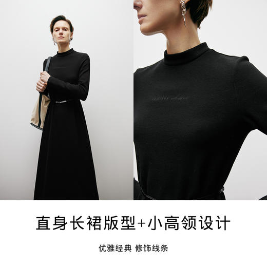 【商场同款】麦檬冬梭织连衣裙5EA193611 商品图3