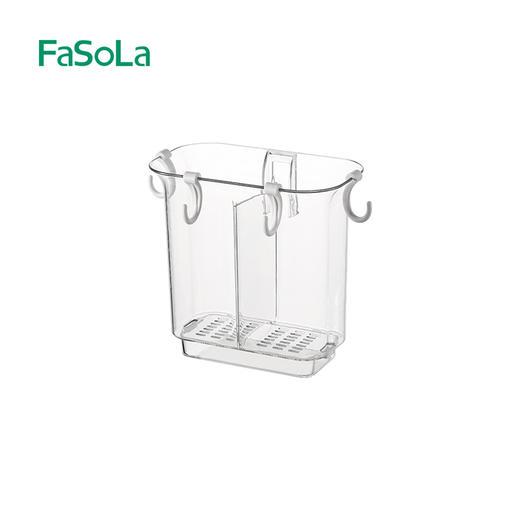 FaSoLa厨房筷子沥水筒壁挂式餐具收纳盒置物架家用勺子筷子篓筷筒 商品图5