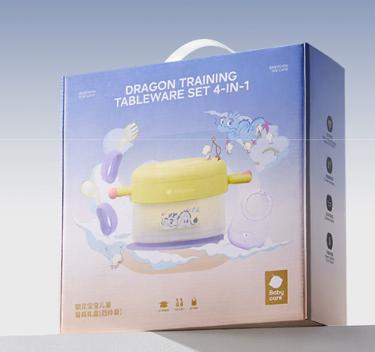 BC2309519 驯龙宝宝儿童餐具礼盒（四件套） 商品图1