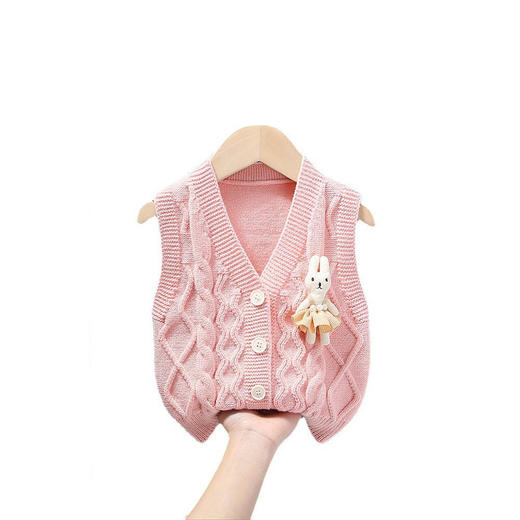 女童毛衣 0-5岁宝宝春装儿童开衫婴儿毛衣婴儿外穿针织马甲 商品图4