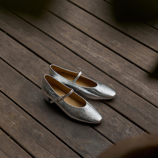 FAYTOBE 法式玛丽珍圆头单鞋 商品图1