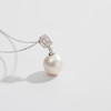 礼兰 月下煮雪S925银淡水珍珠吊坠12-13mm 项链 商品缩略图2