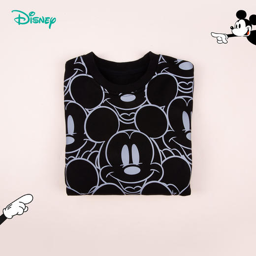 【商场同款】迪士尼春秋加绒保暖套头卫衣213DS0185 商品图3