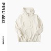 PINLI品立秋季新款流苏连帽套头卫衣男潮牌宽松休闲帽衫上衣B243109022 商品缩略图5