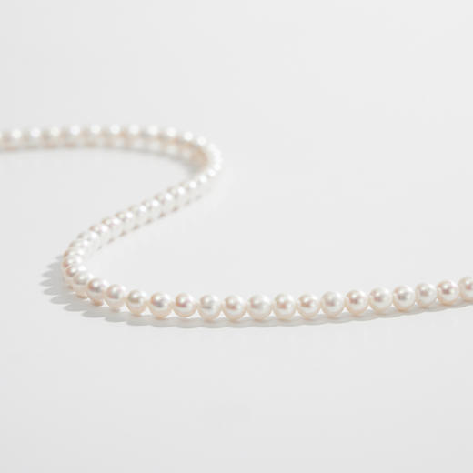 礼兰 天山雪(彩玲)S925银淡水珍珠项链5.6mm 商品图1