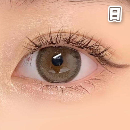 #Yoko 黄昏 褐棕色 14.5mm 【10片装】舒适推荐 / 进口日抛 商品图4