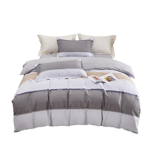 红蜻蜓时尚全棉四件套-典雅人生 HQT-1040 商品图0